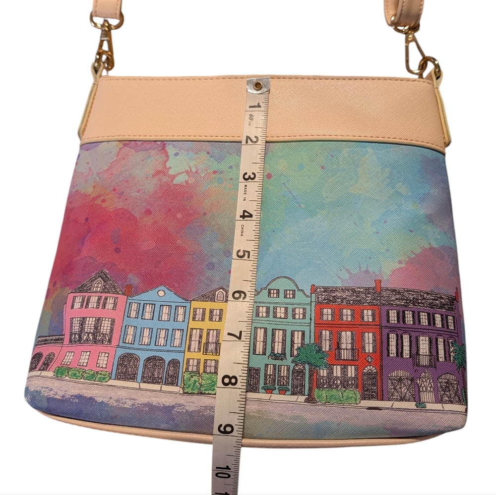 Charleston Accessories Cityscape Women's Purse Bag - Picture 8 of 11